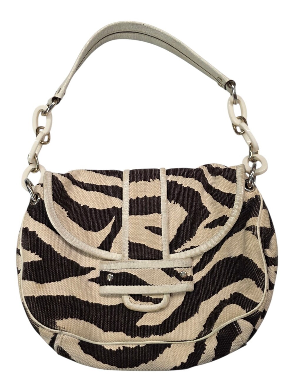 Kate Spade Animal print Canvass leather Y2k bag